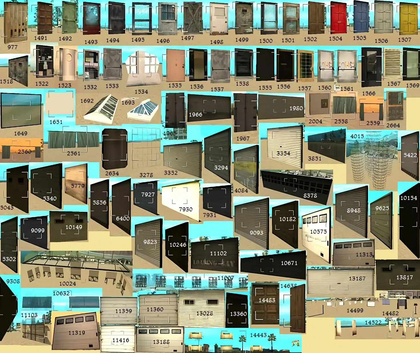 pawnokit - objects IDs