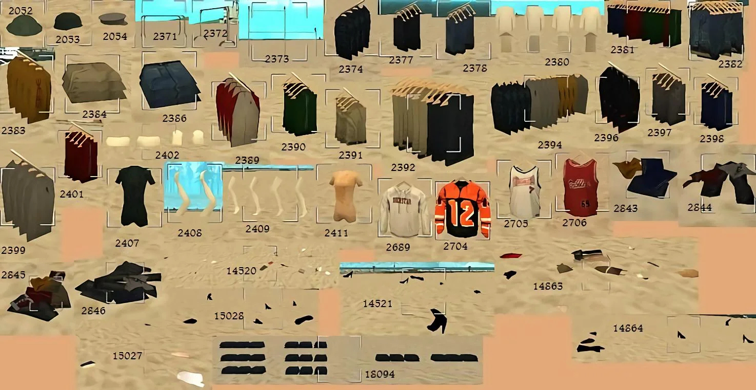 pawnokit - objects IDs
