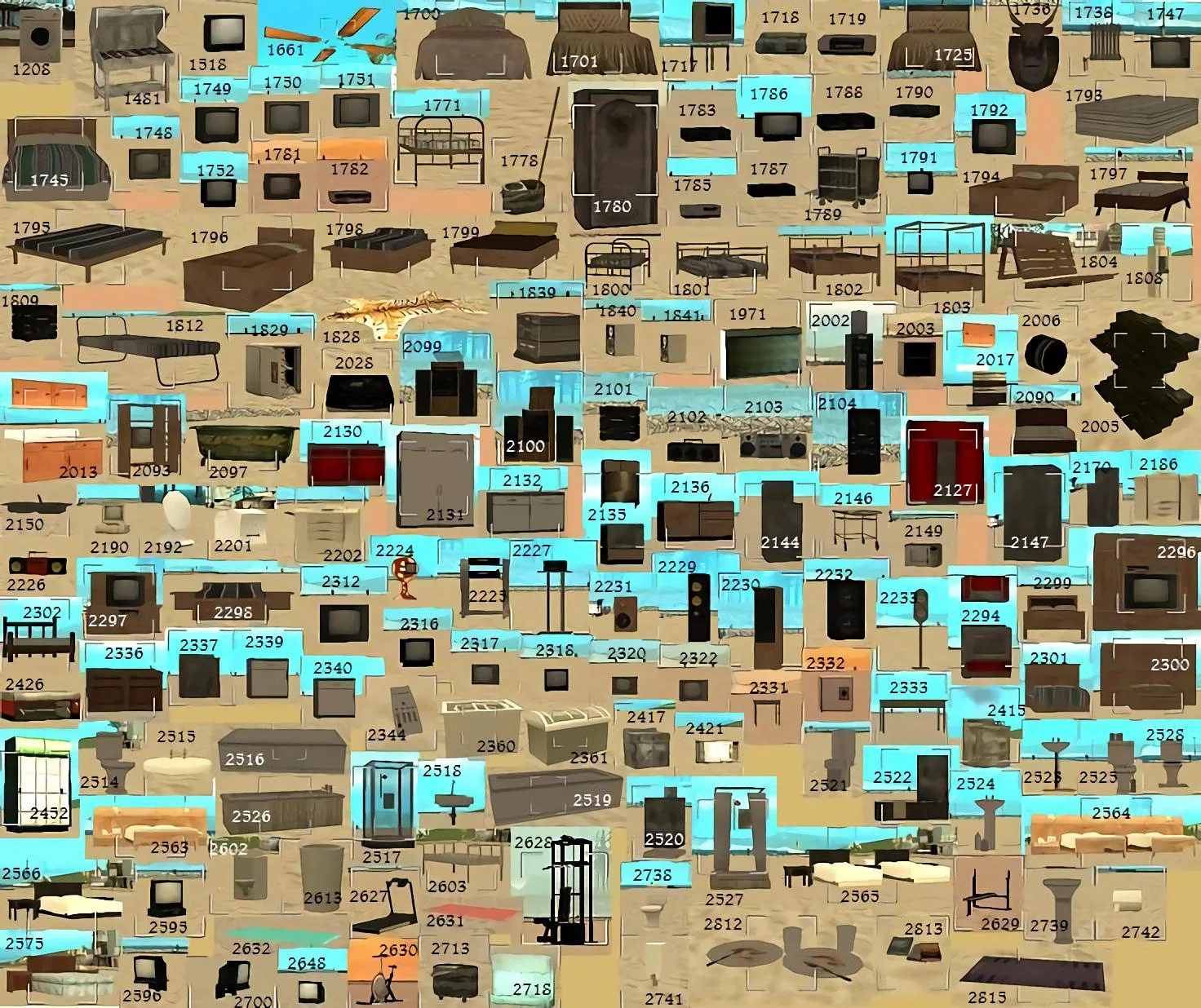 pawnokit - objects IDs