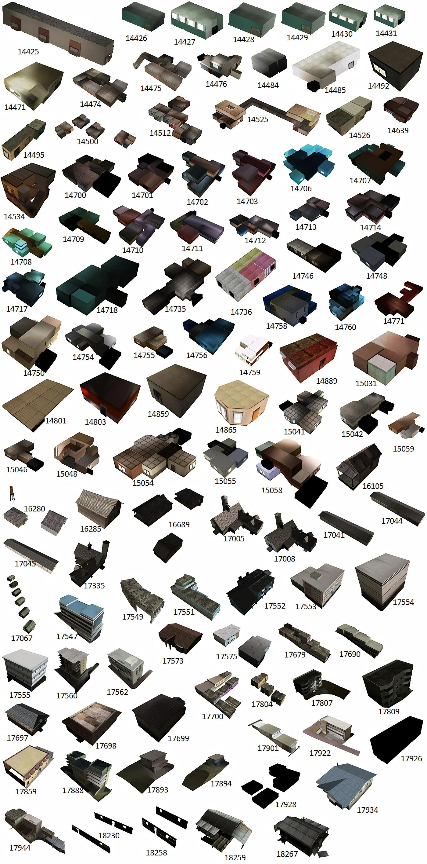 pawnokit - objects IDs