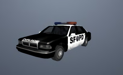 597 — Police Car (SFPD)