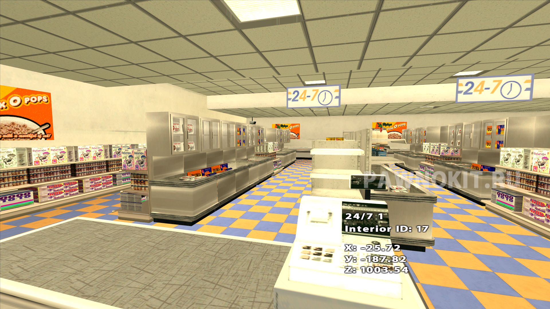 Samp interiors ID by pawnokit.ru