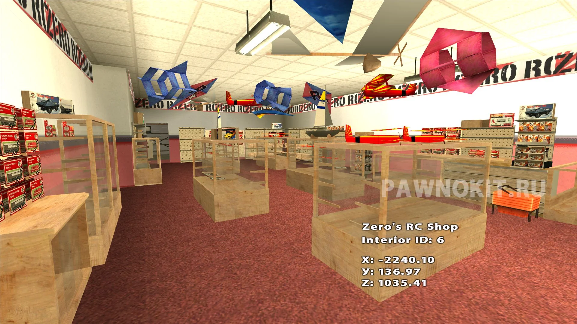 Samp interiors ID by pawnokit.ru