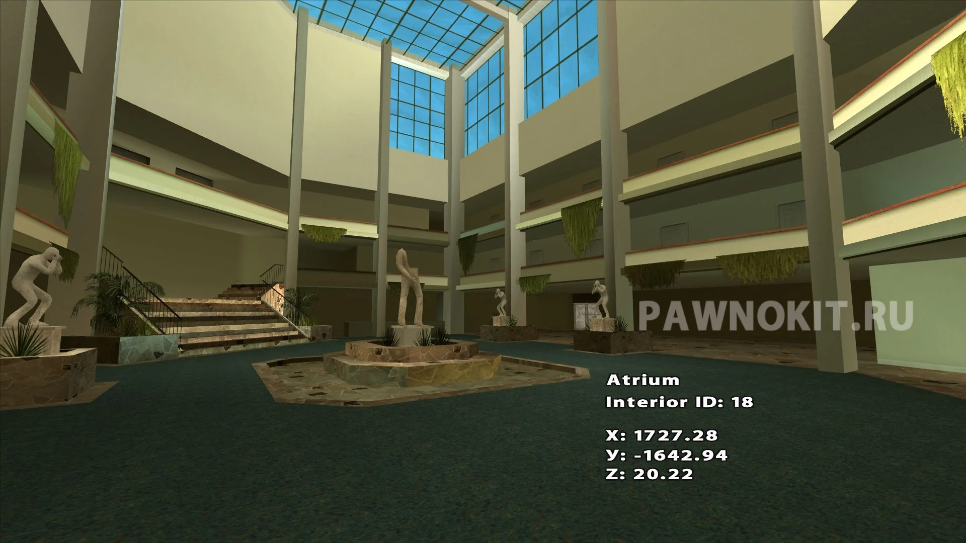 Samp interiors ID by pawnokit.ru