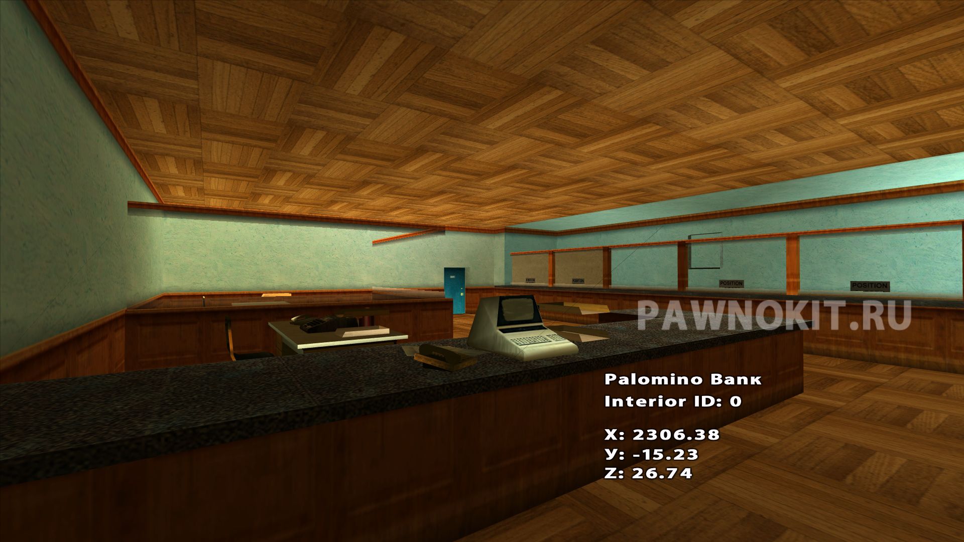 Samp interiors ID by pawnokit.ru