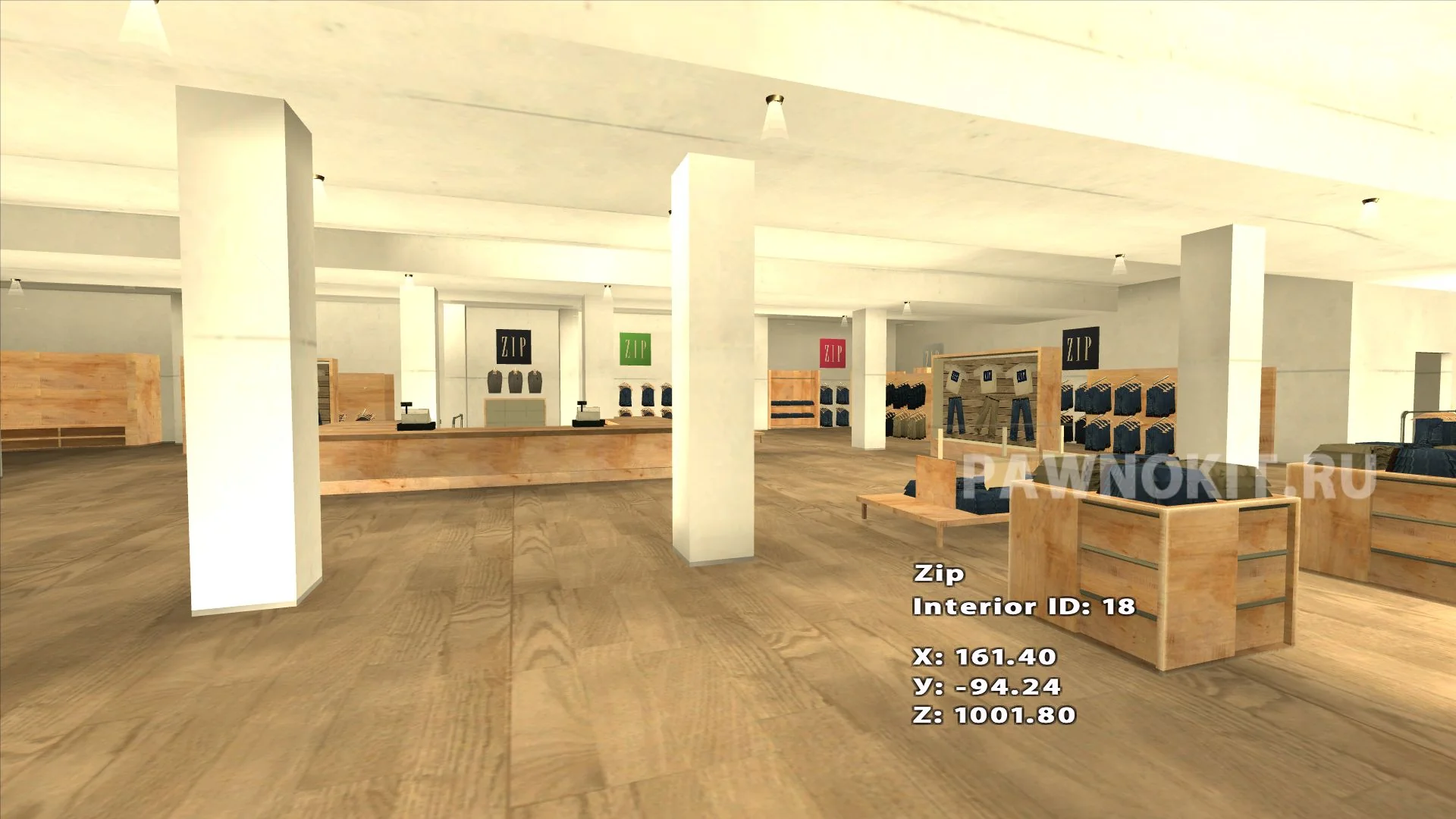 Samp interiors ID by pawnokit.ru