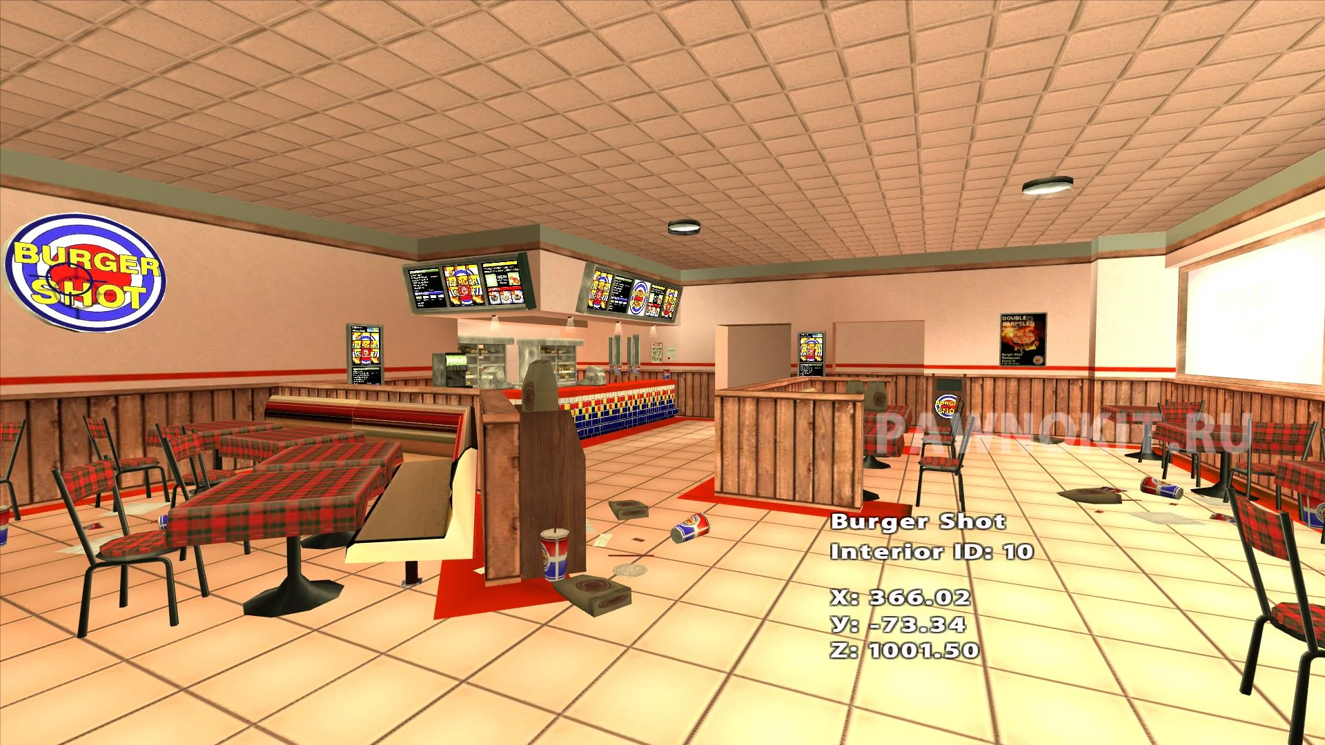 Samp interiors ID by pawnokit.ru