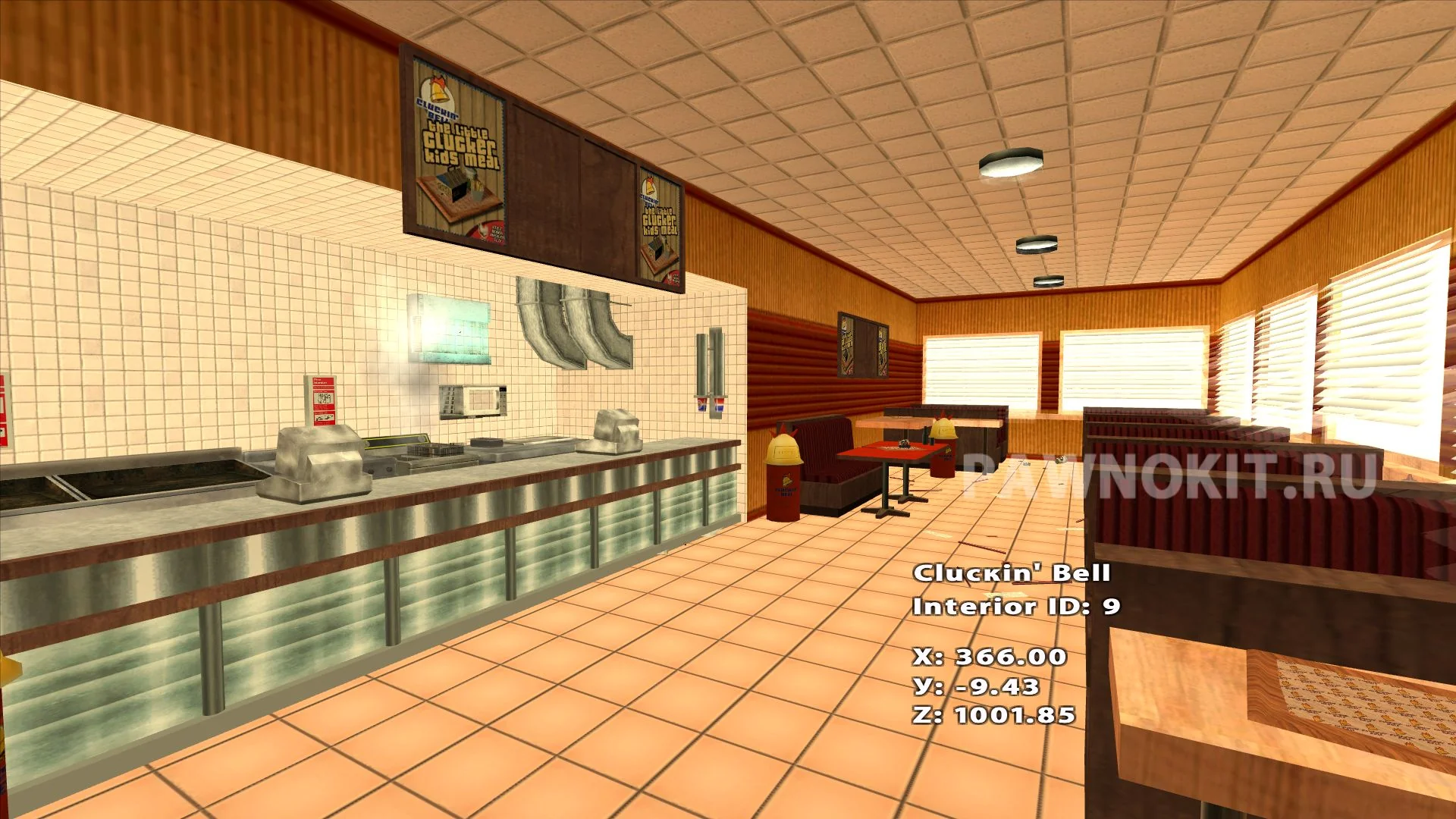 Samp interiors ID by pawnokit.ru