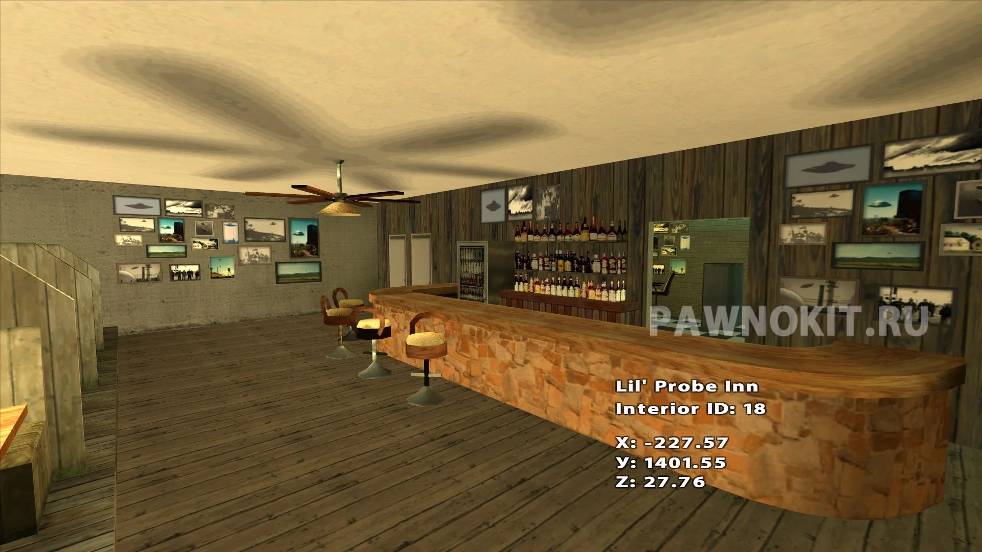 Samp interiors ID by pawnokit.ru