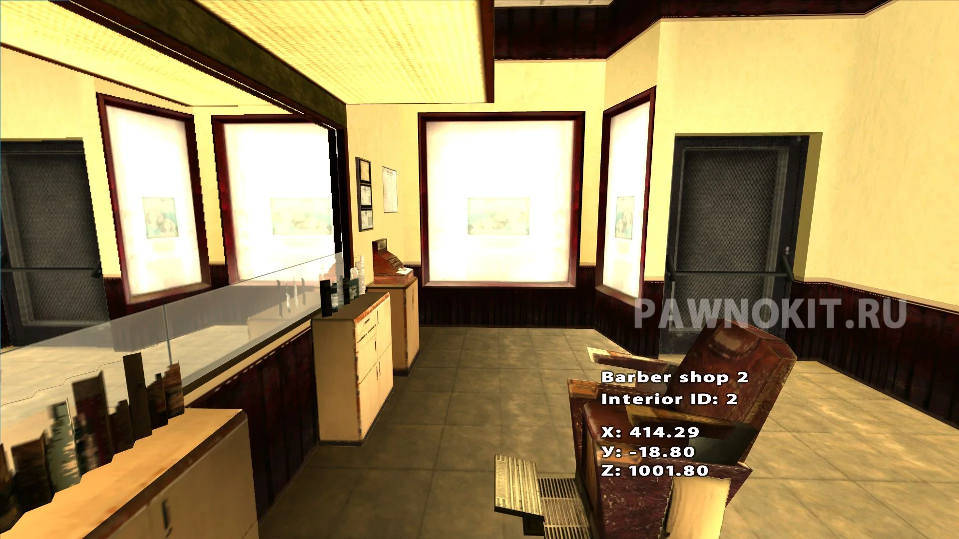 Samp interiors ID by pawnokit.ru