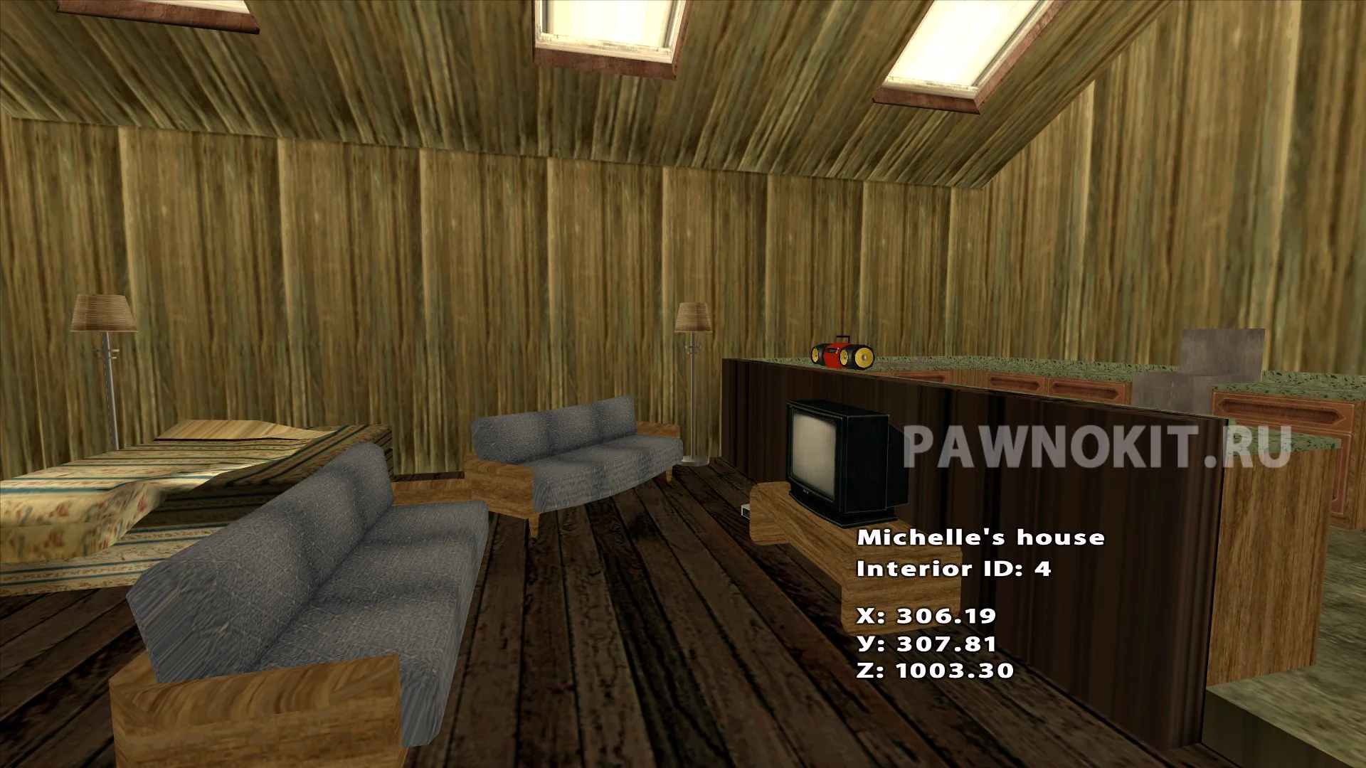 Samp interiors ID by pawnokit.ru
