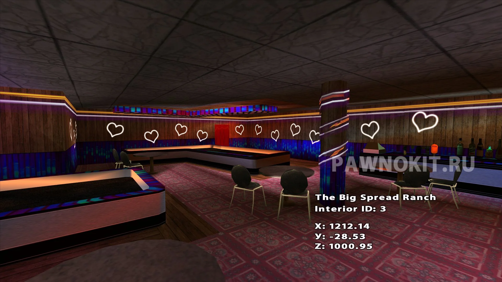 Samp interiors ID by pawnokit.ru